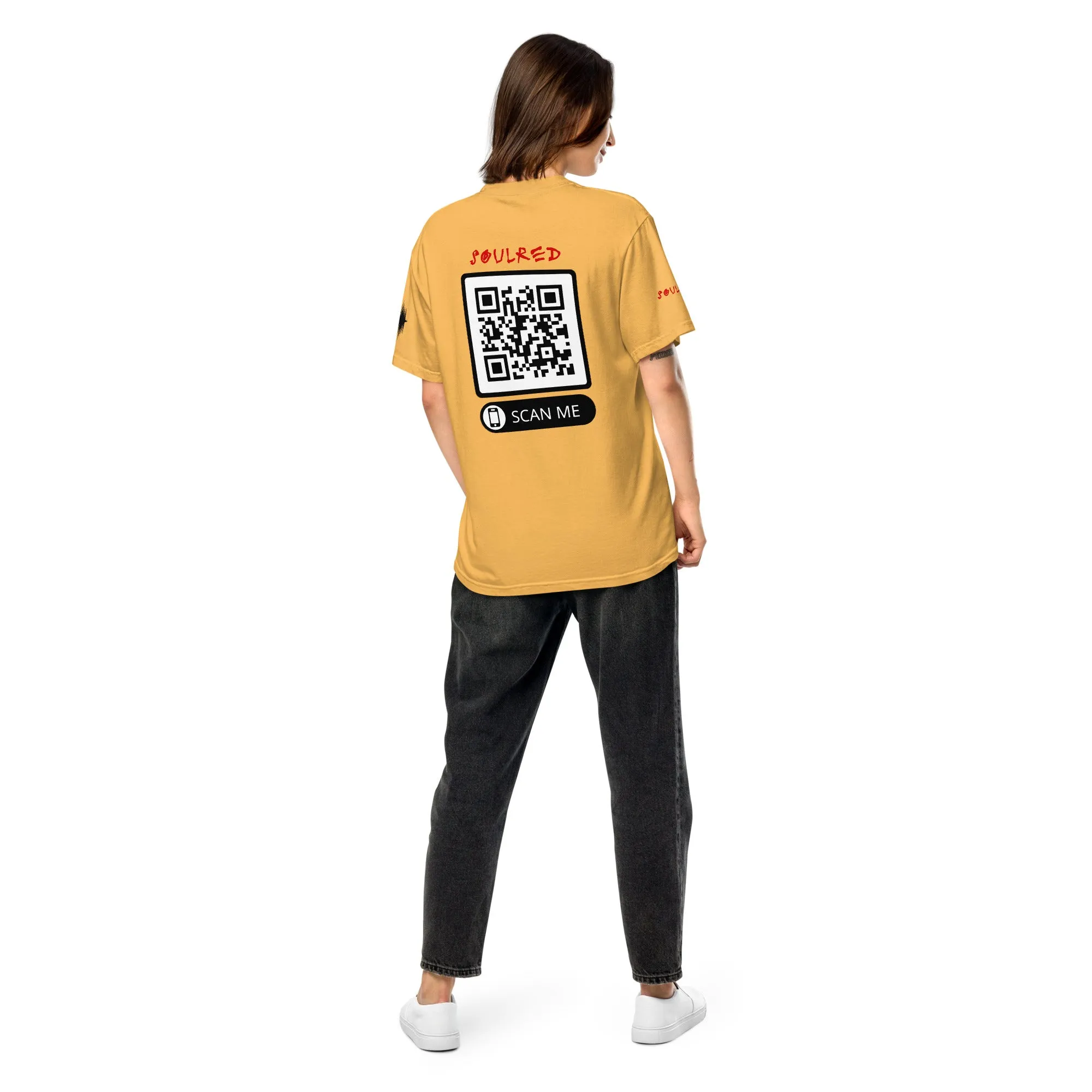 SOULRED logo, Unisex garment-dyed heavyweight t-shirt