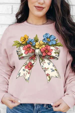 Spring Coquette Bouquet Unisex NuBlend Crew Sweatshirt