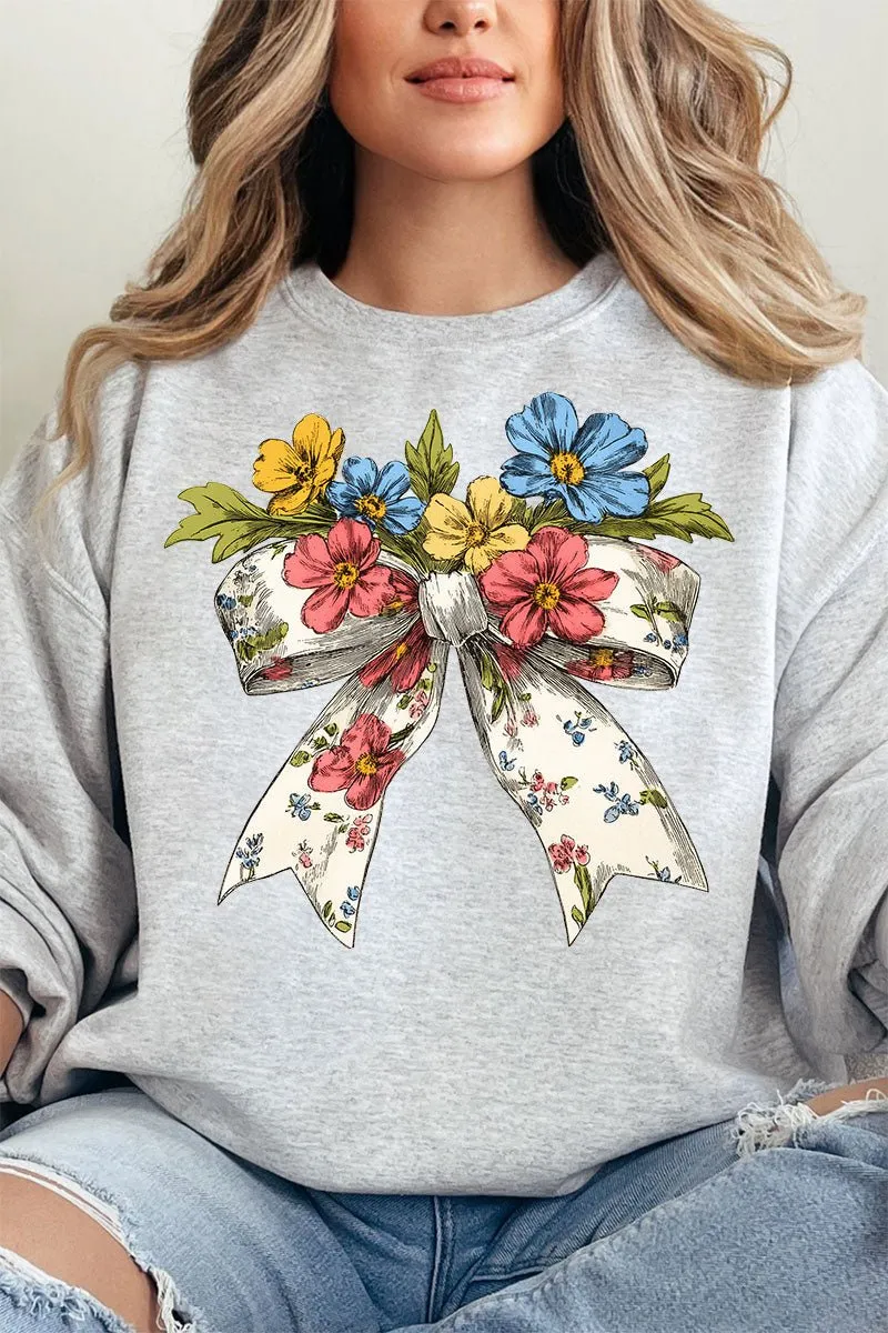 Spring Coquette Bouquet Unisex NuBlend Crew Sweatshirt