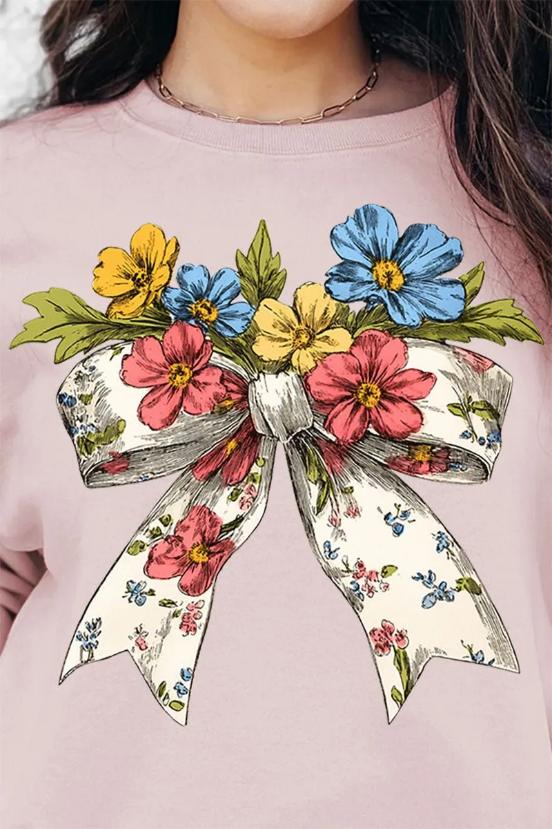 Spring Coquette Bouquet Unisex NuBlend Crew Sweatshirt