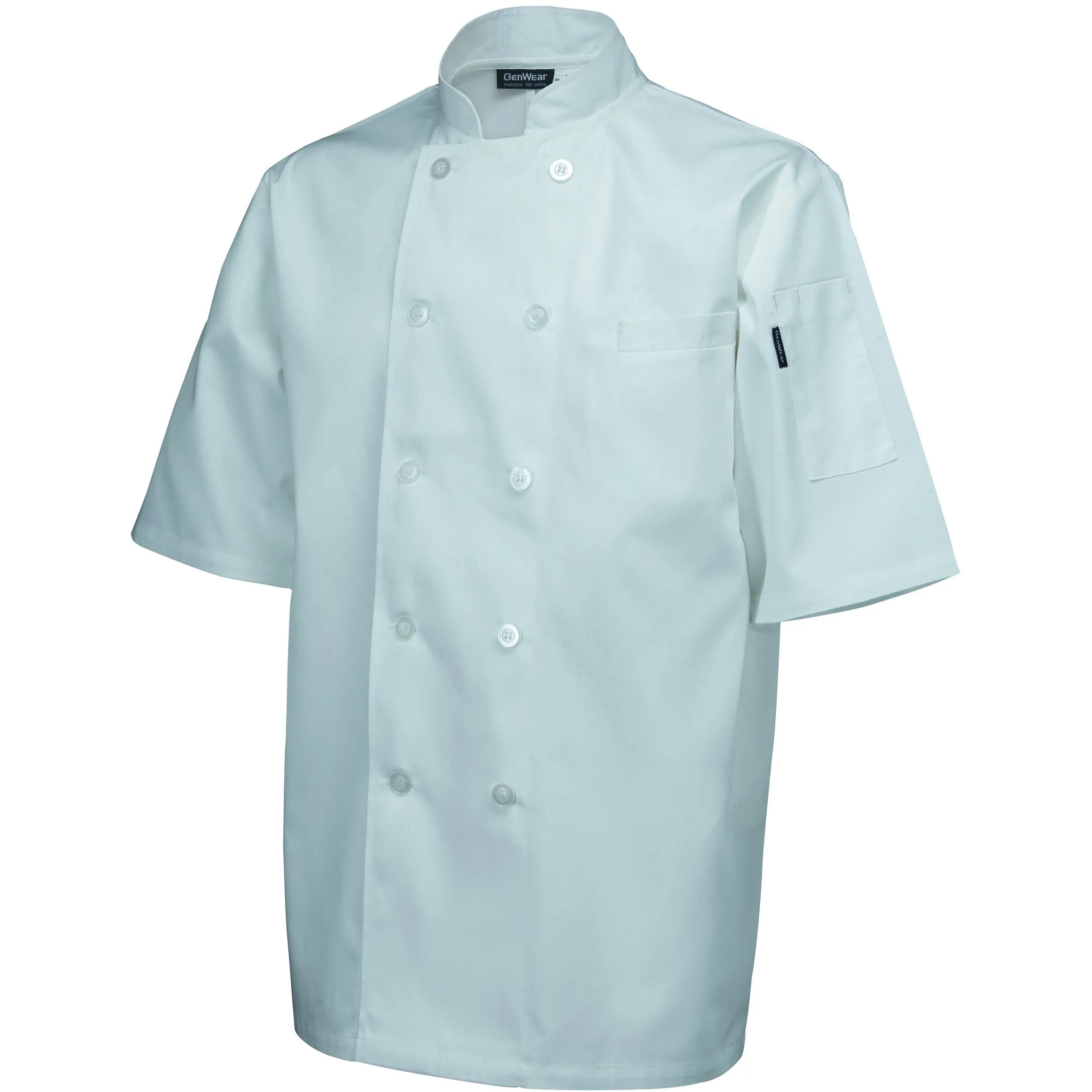 Standard Jacket Short Sleeve White XS Size 32-34