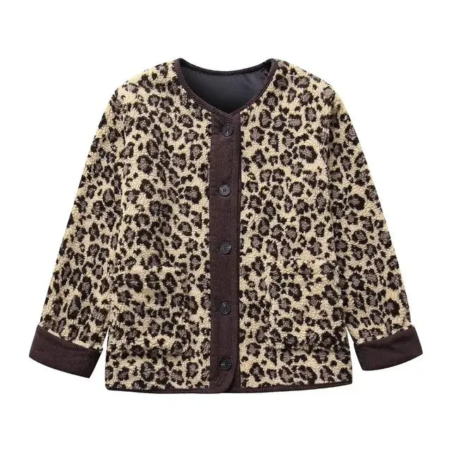 Teddyjas met luipaardprint