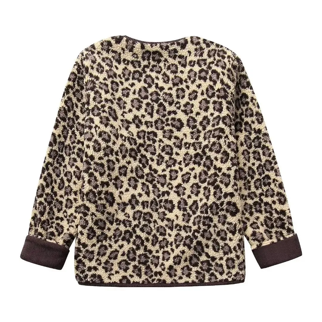 Teddyjas met luipaardprint