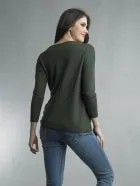 Tempo Paris Pocket Crew Knit Pullover