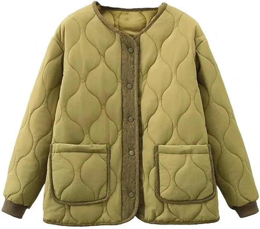 Thermal Down Cotton Parkas Women Autumn Winter Padded Coat Wadded Jacket