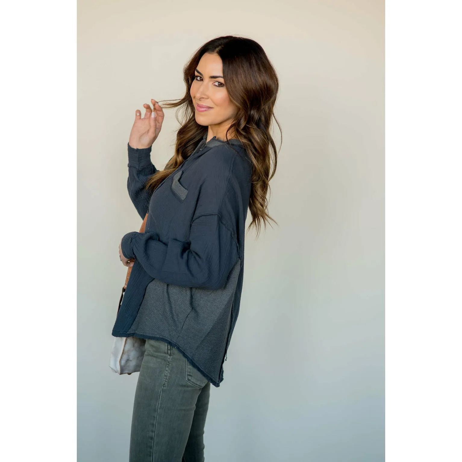 Thermal Trimmed Henley