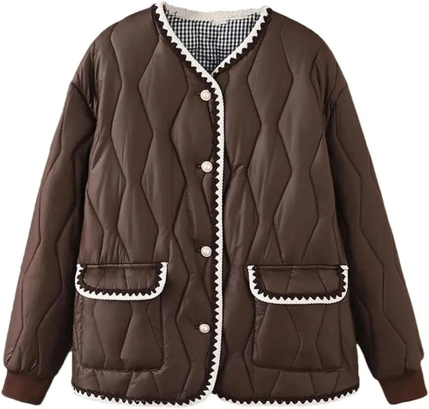 Thin Parkas Women Autumn Winter Down Cotton Padded Coat Thermal Wadded Jacket