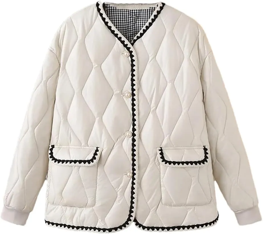 Thin Parkas Women Autumn Winter Down Cotton Padded Coat Thermal Wadded Jacket