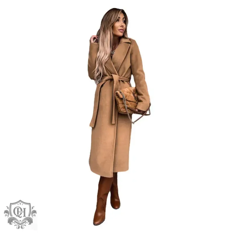 Tie Up Trench Coat