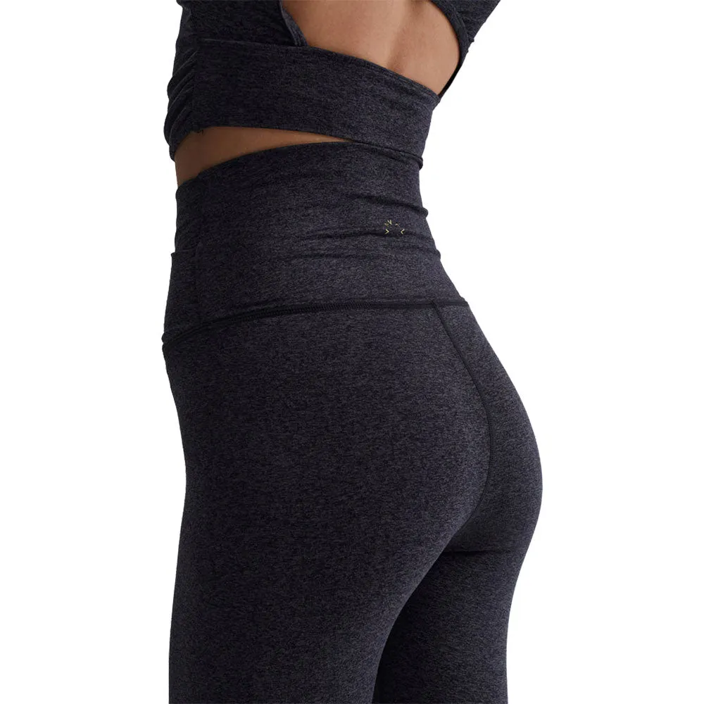Varley Always Warm Super High 25 Black Marl Womens Leggings