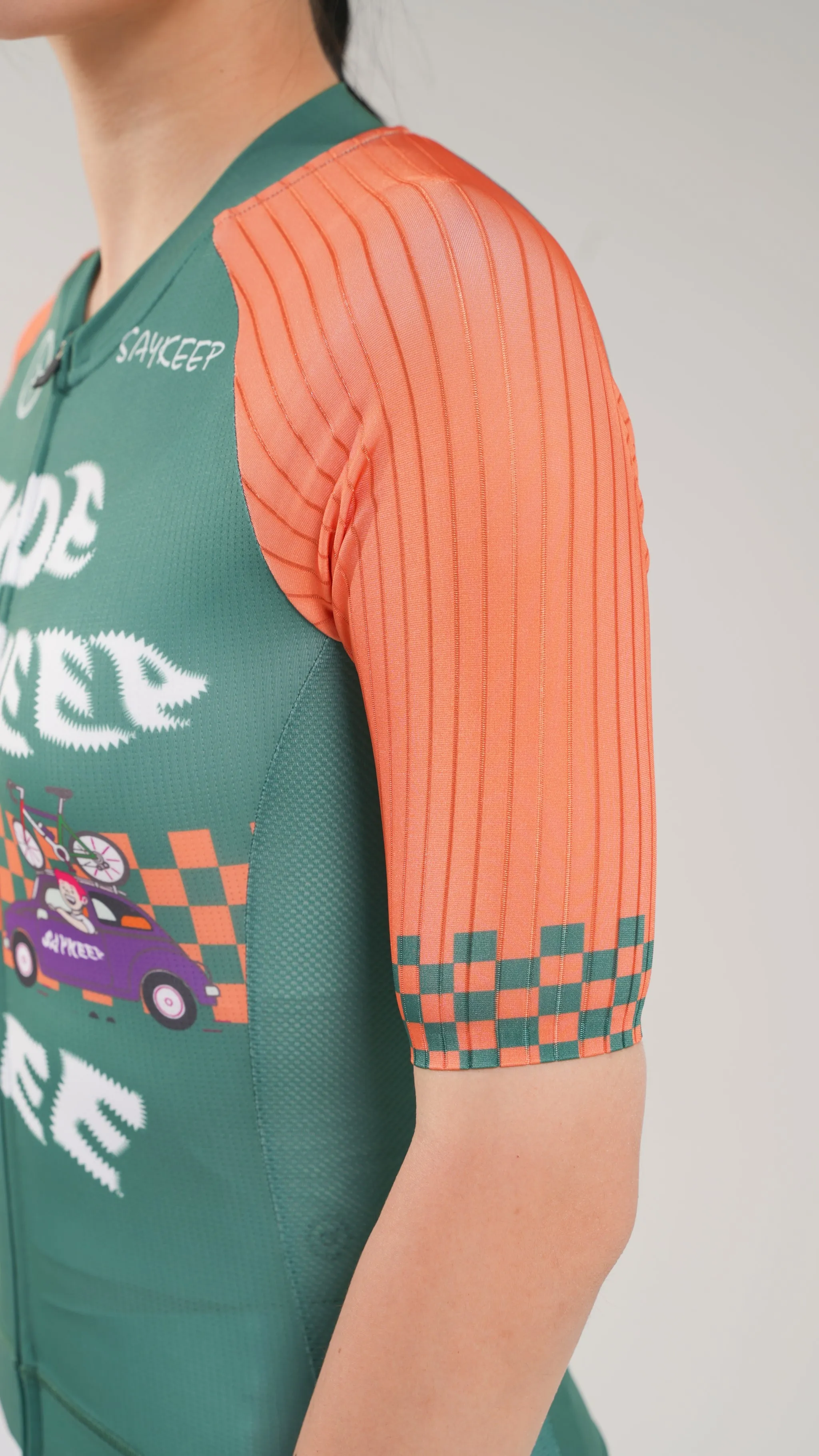 Women's Lightweight Jersey CS3117-Green