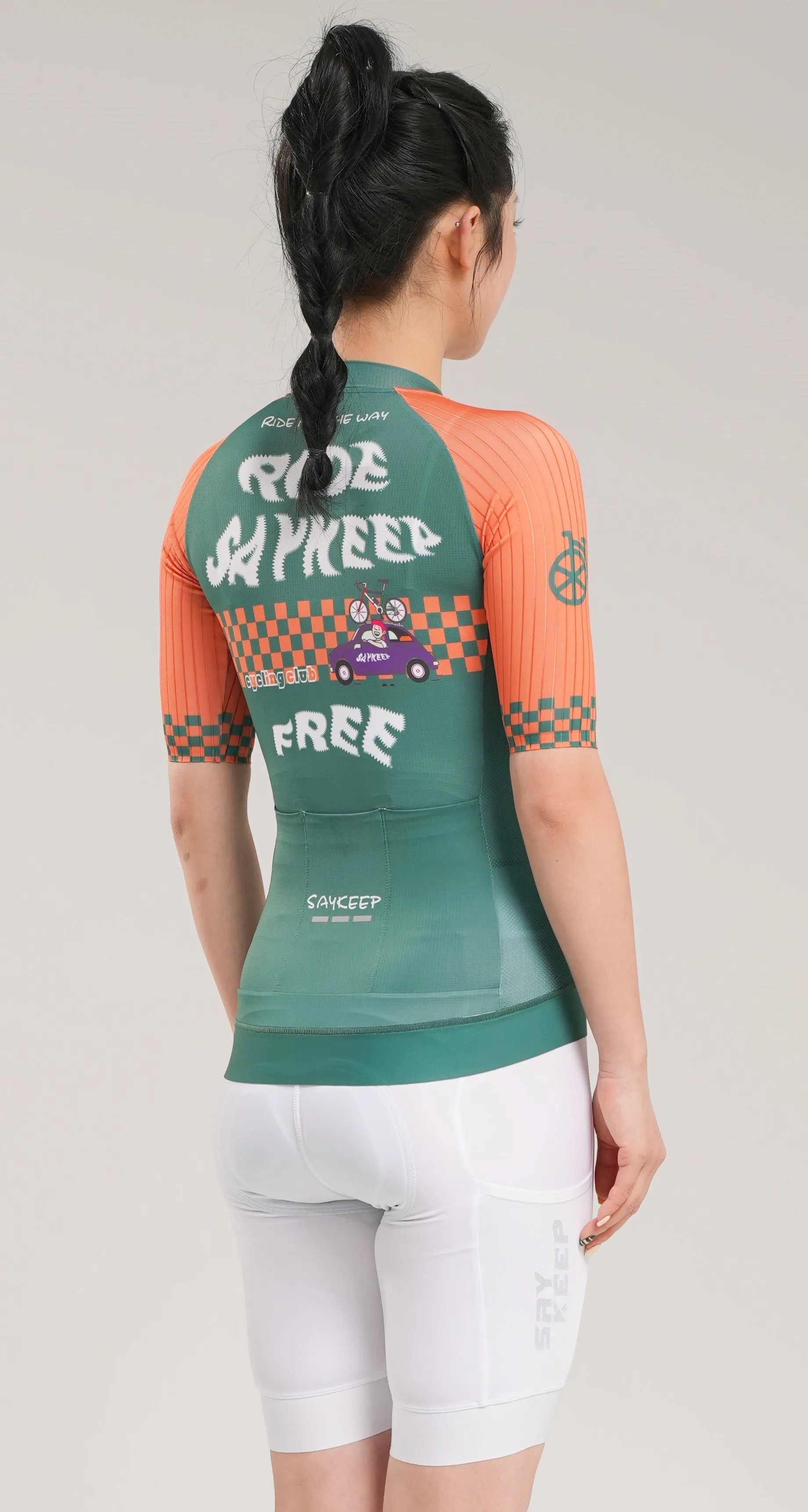 Women's Lightweight Jersey CS3117-Green