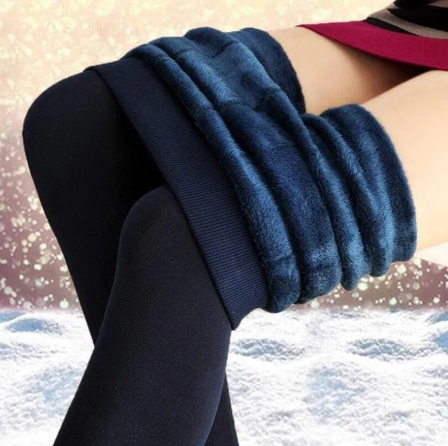 Women's Velvet-Lined Leggings