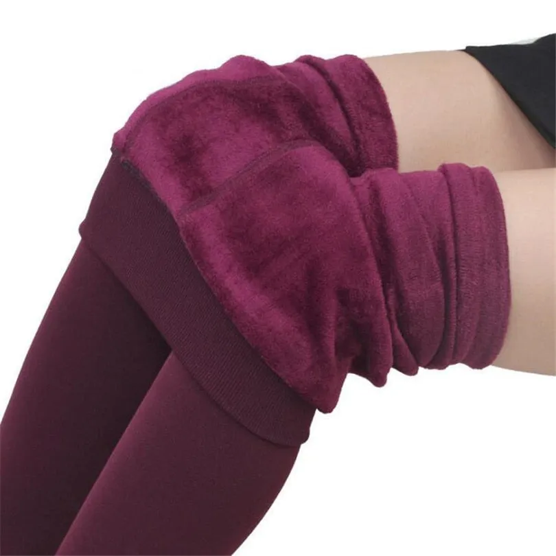 Women's Velvet-Lined Leggings