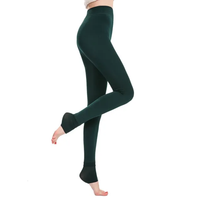 Women's Velvet-Lined Leggings
