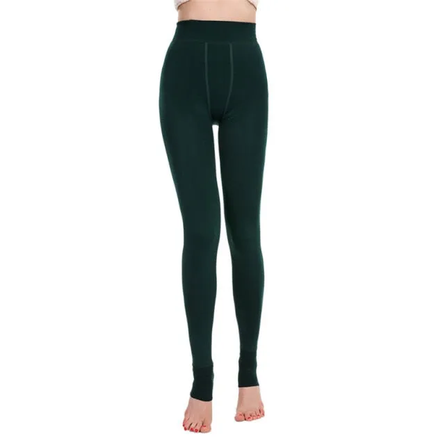 Women's Velvet-Lined Leggings