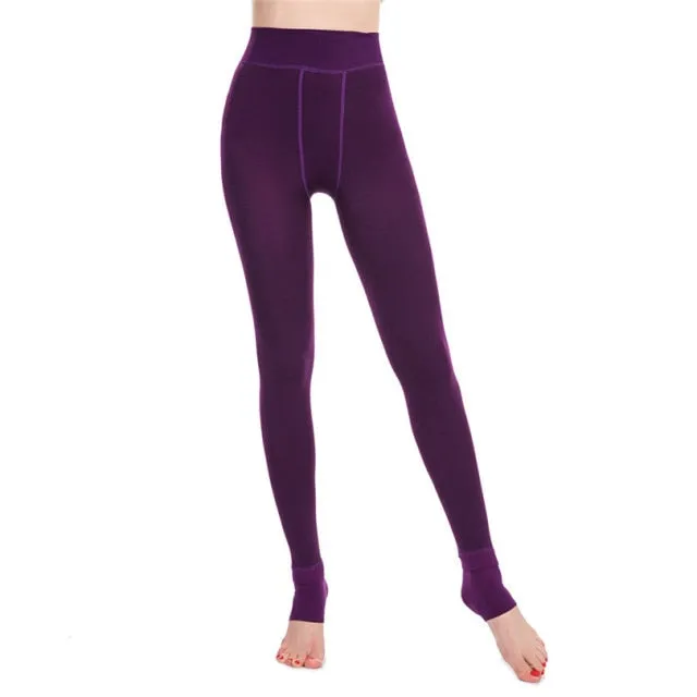 Women's Velvet-Lined Leggings