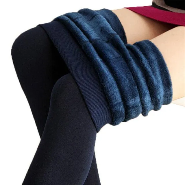 Women's Velvet-Lined Leggings