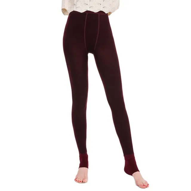 Women's Velvet-Lined Leggings