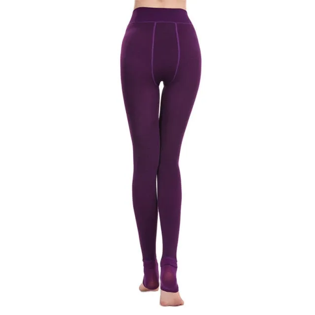 Women's Velvet-Lined Leggings