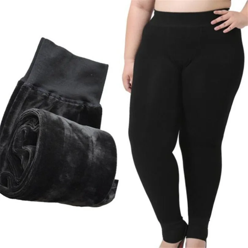 Women's Velvet-Lined Leggings