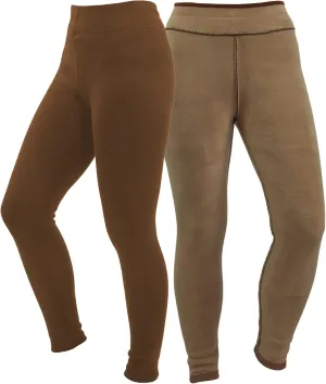 Women's Warm Winter Leggings Cotton Fleece Lined Thermal Pants ONE Legging High-Rise