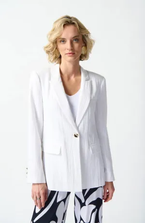 Woven Fitted Blazer