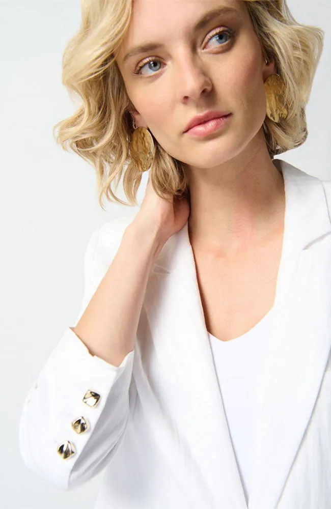 Woven Fitted Blazer