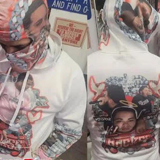 Youth - Premium (16) Pic Max Hoodie   Matching Ninja Mask